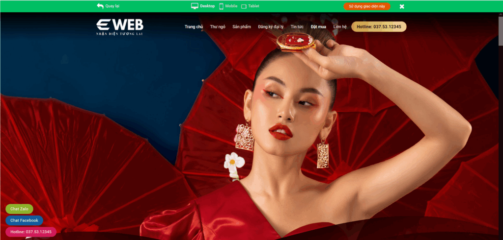 Chi phí và và mẫu thiết kế website bán hàng giá rẻ, chất lượng, chuẩn SEO Thiết kế website bán hàng