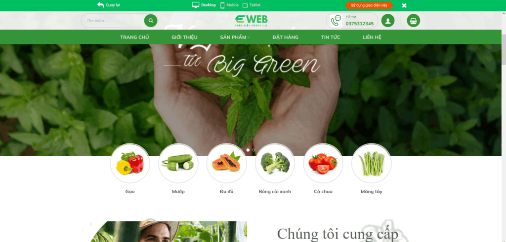 Chi phí và và mẫu thiết kế website bán hàng giá rẻ, chất lượng, chuẩn SEO Thiết kế website bán hàng
