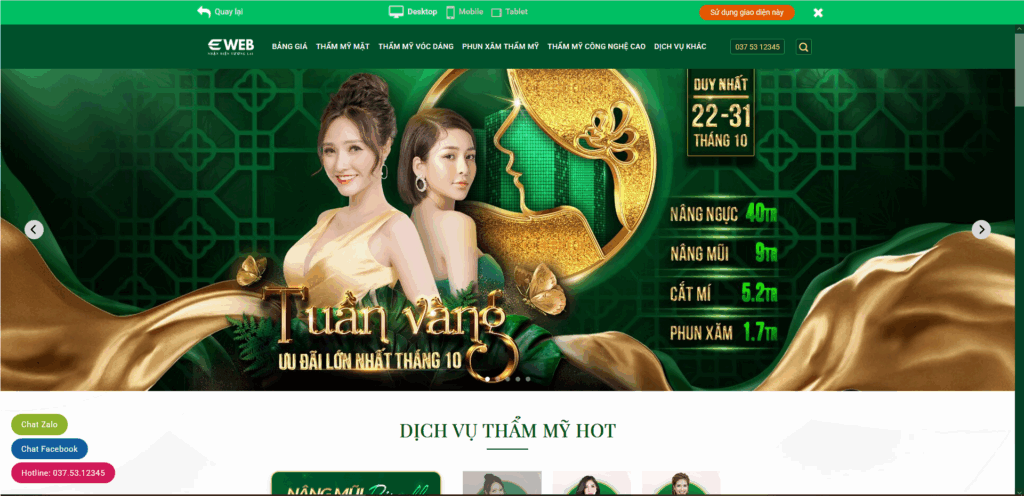 Chi phí và và mẫu thiết kế website bán hàng giá rẻ, chất lượng, chuẩn SEO Thiết kế website bán hàng